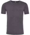 JT099 AWDis Washed T-Shirt Washed Charcoal colour image